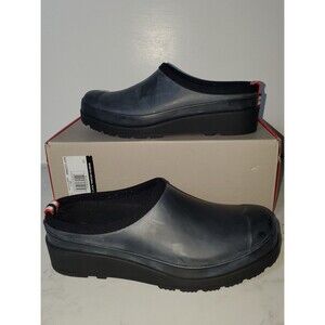 NWB Hunter Original Play Clog Women's Casual Boots, Black, W5